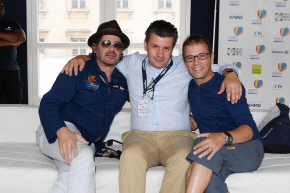 Exclusif - Christophe Bonnat, Frédéric Vardon - People au Longines Paris Eiffel Jumping au Champ de Mars à Paris. Le 4 juillet 2018 © Perusseau-Veeren / Bestimage