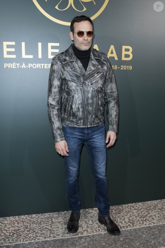 Anthony Delon au défilé de mode "Elie Saab", collection prêt-à-porter automne-hiver 2018/2019, à Paris. Le 3 mars 2018 © Olivier Borde / Bestimage
