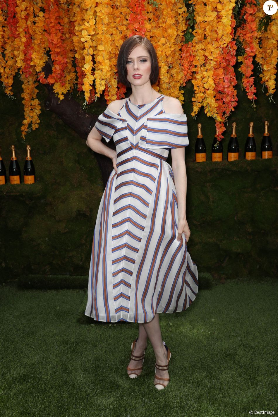Coco Rocha - Les célébrités posent lors du photocall de la soirée Veuve