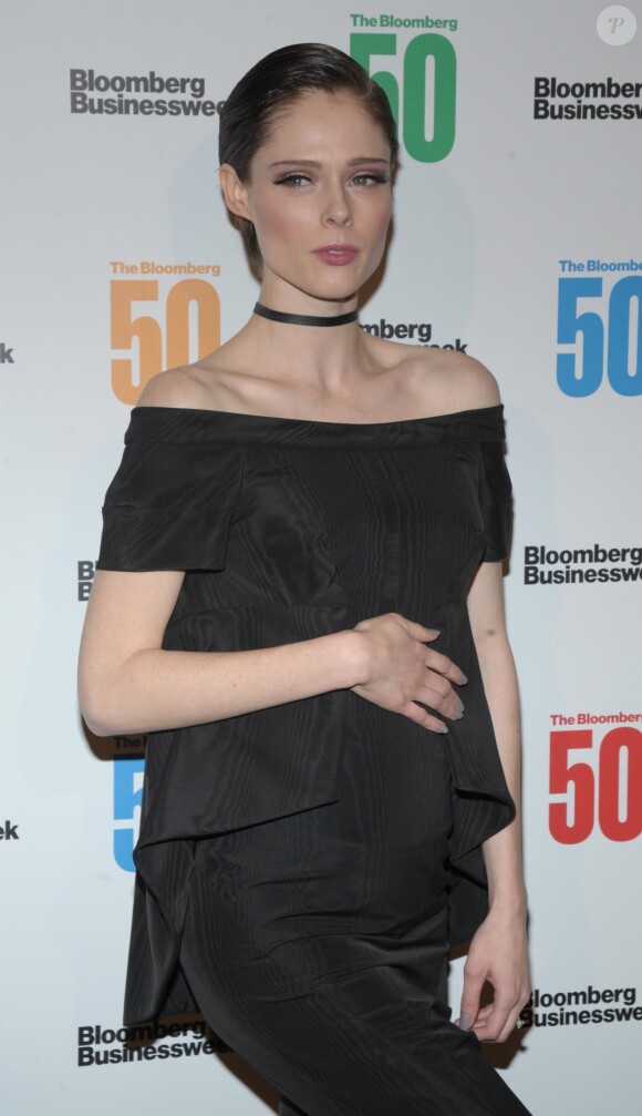 Coco Rocha enceinte à la soirée 'The Bloomberg 50' au Gotham Hall à New York, le 4 décembre 2017