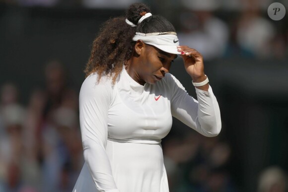Serena Williams lors du cinquième jour du championnat de Wimbledon à Londres, le 6 juillet 2018. 06/07/2018 - Londres