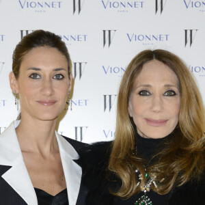 Marisa Berenson et sa fille Starlite Randall Berenson - Cocktail et diner Vionnet lors de la fashion week de Milan. Le 21 fevrier 2013.