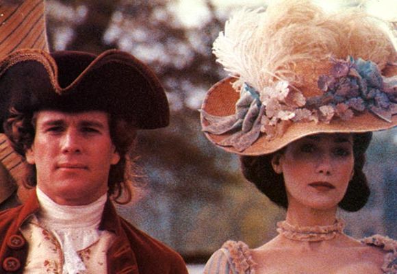 Marisa Berenson et Ryan O'Neal dans "Barry Lyndon" de Stanley Kubrick, 1975.