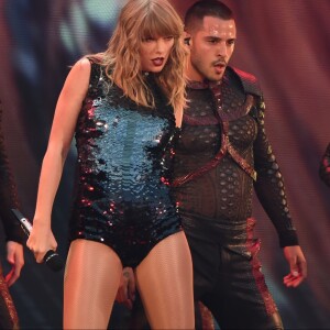 Taylor Swift en concert au Etihad Stadium à Manchester, le 8 juin 2018.