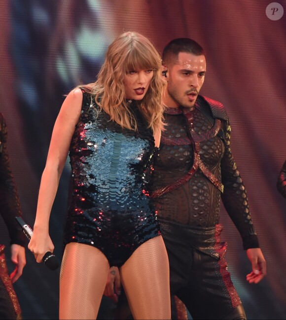 Taylor Swift en concert au Etihad Stadium à Manchester, le 8 juin 2018.