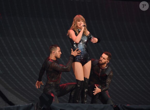 Taylor Swift en concert au Etihad Stadium à Manchester, le 8 juin 2018.