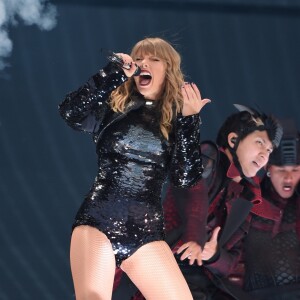 Taylor Swift en concert au Etihad Stadium à Manchester, le 8 juin 2018.