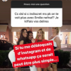 Les belles Emilie Nef Naf et Sidonie Biemont en froid ? Un échange aperçu le 12 juillet 2018.