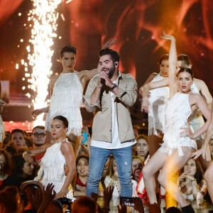 Exclusif - Kendji Girac - Enregistrement de l'émission "Le Bal du 14 Juillet" dans les Arènes de Nîmes, diffusée sur TF1. Le 7 juin 2018 © Bruno Bebert