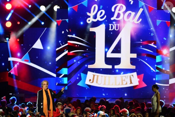 Exclusif - Patrick Hernandez - Enregistrement de l'émission "Le Bal du 14 Juillet" dans les Arènes de Nîmes, diffusée sur TF1. Le 7 juin 2018 © Bruno Bebert