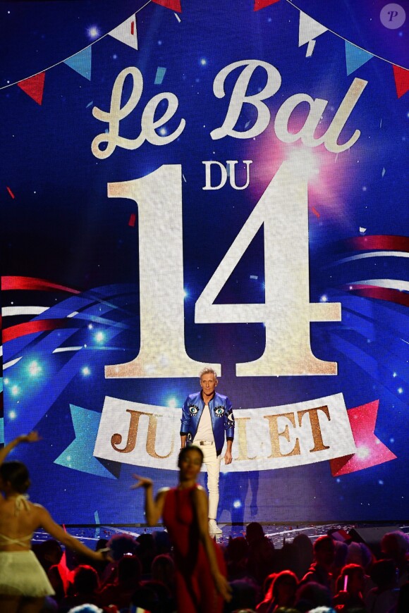 Exclusif - Plastic Bertrand - Enregistrement de l'émission "Le Bal du 14 Juillet" dans les Arènes de Nîmes, diffusée sur TF1. Le 7 juin 2018 © Bruno Bebert