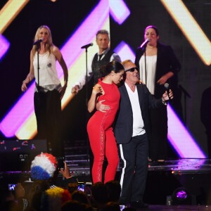 Exclusif - Gilbert Montagné - Enregistrement de l'émission "Le Bal du 14 Juillet" dans les Arènes de Nîmes, diffusée sur TF1. Le 7 juin 2018 © Bruno Bebert