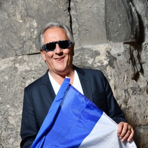 Exclusif - Gilbert Montagné - Backstage de l'enregistrement de l'émission "Le Bal du 14 Juillet" dans les Arènes de Nîmes, diffusée sur TF1. Le 11 juin 2018 © Bruno Bebert