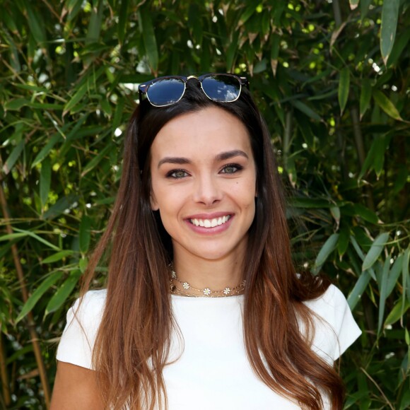 Marine Lorphelin (Miss France 2013) - Les célébrités au village des internationaux de tennis de Roland Garros à Paris le 4 juin 2017. © Dominique Jacovides-Cyril Moreau/Bestimage