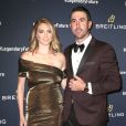 Kate Upton et son mari Justin Verlander à la soirée "Breitling's Legendary Future Roadshow 2018" à New York, le 22 février 2018.