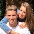Luca Zidane dévoile l'identité de sa compagne à l'occasion de leurs deux ans d'amour. Instagram, le 5 juin 2018.