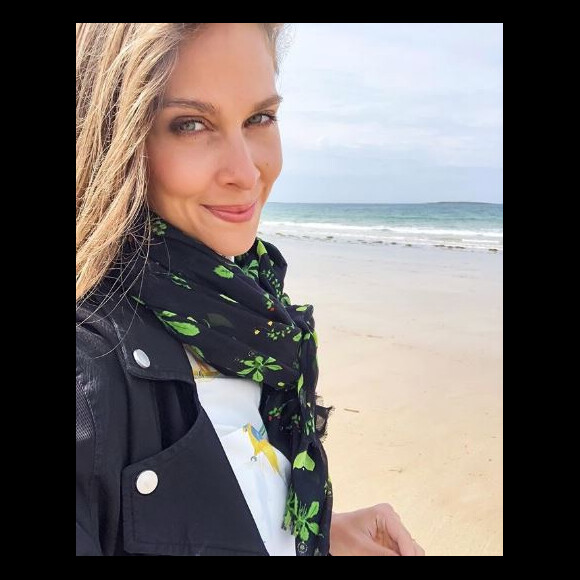 Ophélie Meunier sur le tournage de "Zone interdite" - Instagram, 16 mai 2018