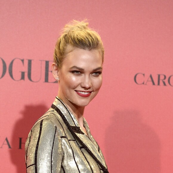 Karlie Kloss - Soirée du 30ème anniversaire du magazine Vogue à Madrid en Espagne le 12 juillet 2018.