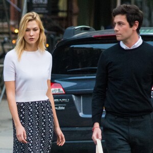 Exclusif - Karlie Kloss a dîné avec son petit ami Joshua Kushner à New York Le 16 Septembre 2016