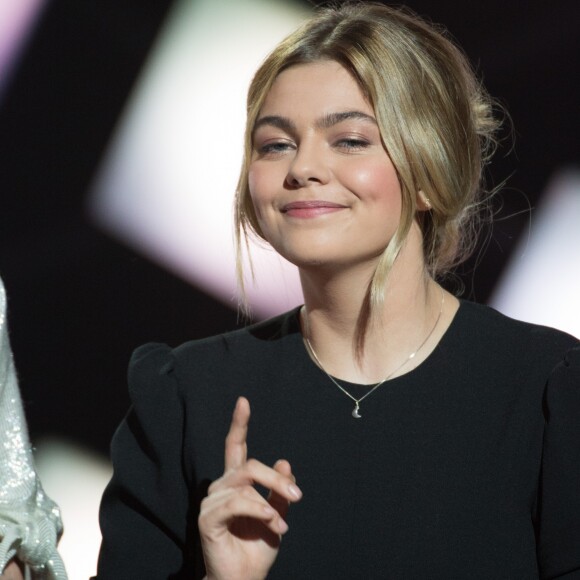 Louane Emera - 33ème Cérémonie des Victoires de la Musique à la Seine musicale de Boulogne-Billancourt, France, le 9 février 2018. © Coadic Guirec/Bestimage