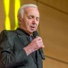 Charles Aznavour en concert à l'Office des Nations Unies à Genève. Le 13 mars 2018