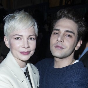 Michelle Williams et Xavier Dolan - Front Row - défilé de mode PAP Femme automne-hiver 2018/2019 " Louis Vuitton " à Paris le 6 mars 2018 © Olivier Borde / Bestimage