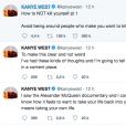 Kanye West parle de suicide dans de récents tweets, le 27 juillet 2018.