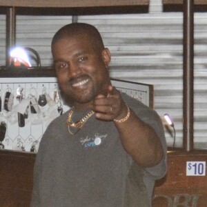 Kanye West est allé dîner au restaurant Nobu à Malibu, le 13 juillet 2018.
