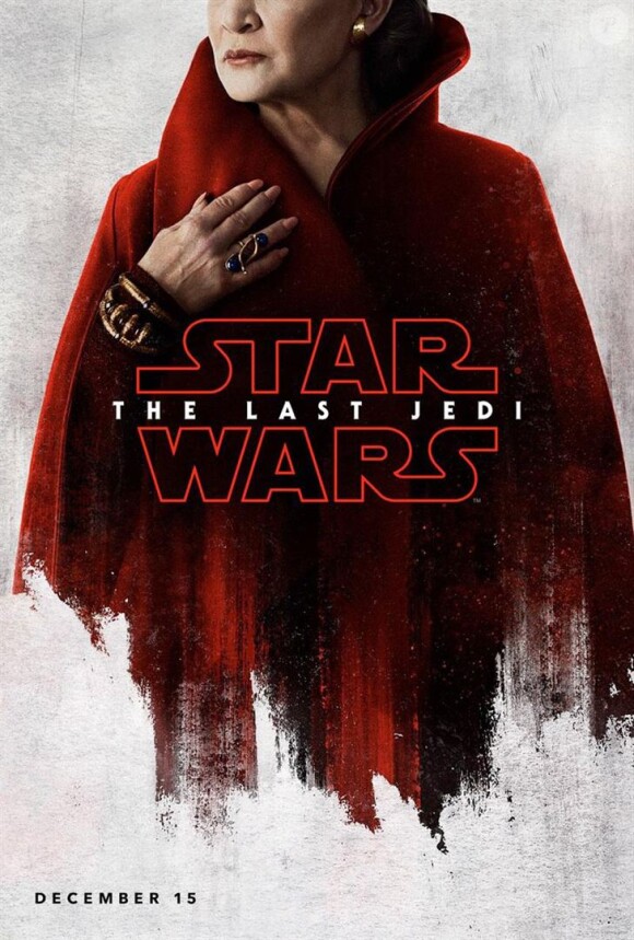Carrie Fisher dans "Star Wars, Episode VIII : Les Derniers Jedi", de Rian Johnson, sorti en décembre 2017.
