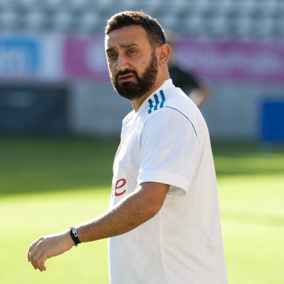 Semi-exclusif - Cyril Hanouna - Pour la 12ème année consécutive, l'association "Plus fort la vie" créée par JC Darmon, a organisé un match de football en présence de nombreuses personnalités au stade Jean Bouin à Paris, le 15 octobre 2017. Ce match, soutenu par de nombreux sponsors, a permis une très belle recette qui viendra en aide aux enfants de l'association. © Pierre Perusseau/Bestimage15/10/2017 - Paris