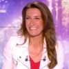 Anne-Claire Coudray recadrée par Paul Pogba par erreur lors de la finale de la Coupe du monde de football 2018 - TF1, 15 juillet 2018
