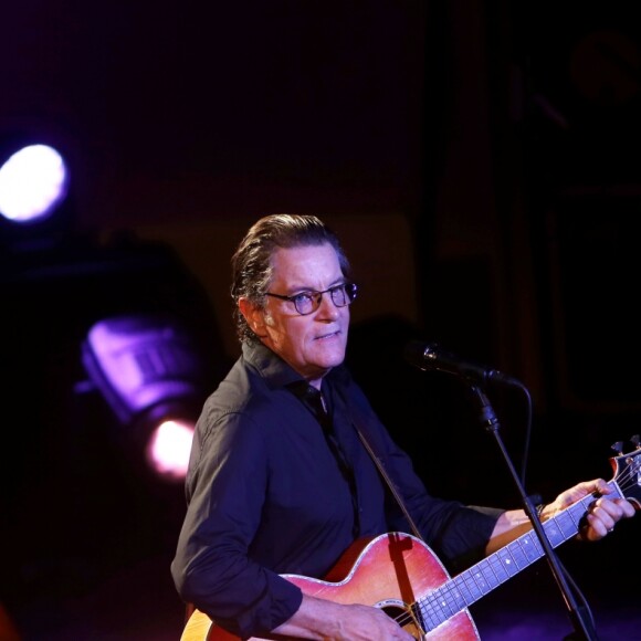 Exclusif - Francis Cabrel en concert lors du festival de Ramatuelle le 2 aout 2018. C'est la première fois qu'il vient chanter au festival de Ramatuelle.