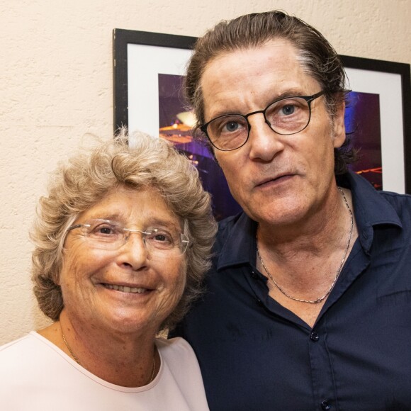 Exclusif - Jacqueline Franjou, Francis Cabrel - Francis Cabrel en concert lors du festival de Ramatuelle le 2 aout 2018. C'est la première fois qu'il vient chanter au festival de Ramatuelle. © Cyril Bruneau/Bestimage