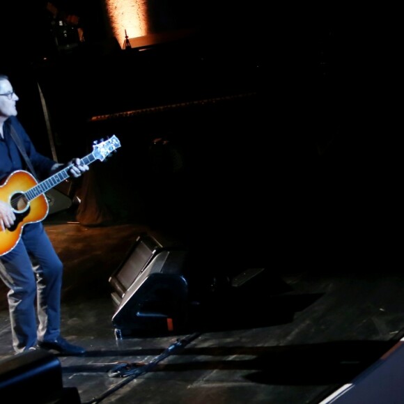 Exclusif - Francis Cabrel - Francis Cabrel en concert lors du festival de Ramatuelle le 2 aout 2018. C'est la première fois qu'il vient chanter au festival de Ramatuelle © Luc Boutria/Nice Matin /Bestimage