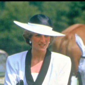 Lady Diana à Ascot en 1985.