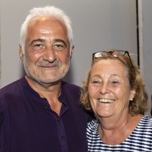 Exclusif - Guy Savoy et Micheline Pelletier - Festival de Ramatuelle avec le spectacle Ary Abittan "My story" le 3 Août 2018 © Cyril Bruneau / Festival de Ramatuelle / Bestimage