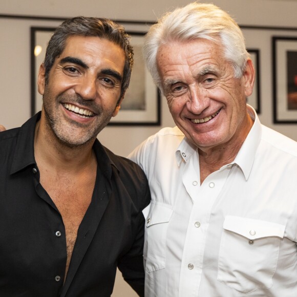 Exclusif - Ary Abittan et Gilbert Coullier - Festival de Ramatuelle avec le spectacle Ary Abittan "My story" le 3 Août 2018 © Cyril Bruneau / Festival de Ramatuelle / Bestimage