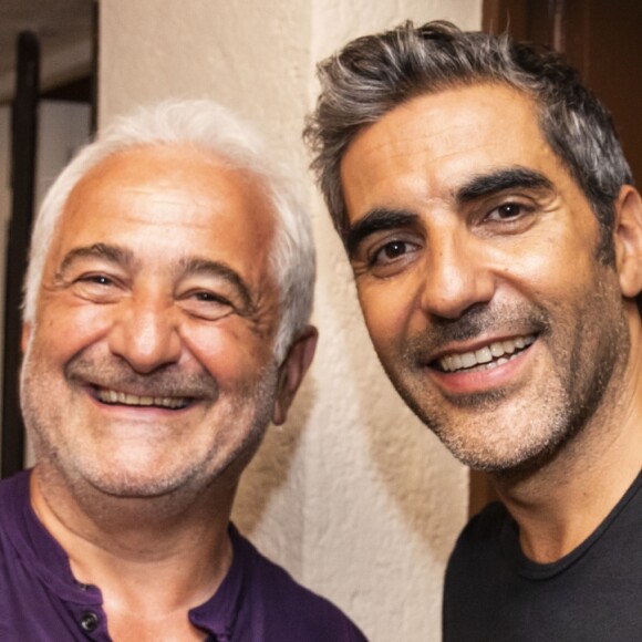Exclusif - Guy Savoy et Ary Abittan - Festival de Ramatuelle avec le spectacle Ary Abittan "My story" le 3 Août 2018 © Cyril Bruneau / Festival de Ramatuelle / Bestimage