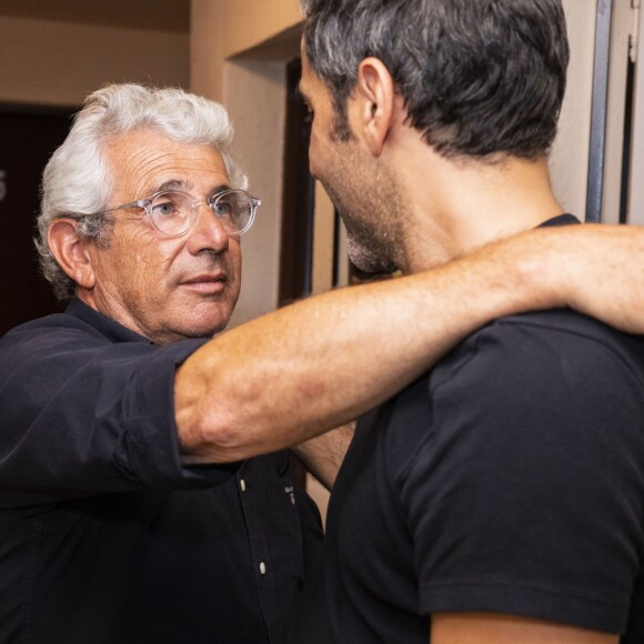 Exclusif - Michel Boujenah et Ary Abittan - Festival de Ramatuelle avec le spectacle Ary Abittan "My story" le 3 Août 2018 © Cyril Bruneau / Festival de Ramatuelle / Bestimage