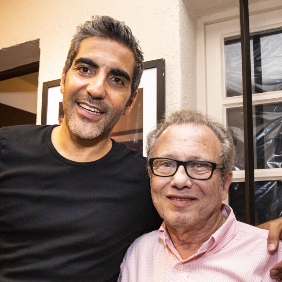 Exclusif - Ary Abittan et Yves Boujenah - Festival de Ramatuelle avec le spectacle Ary Abittan "My story" le 3 Août 2018 © Cyril Bruneau / Festival de Ramatuelle / Bestimage