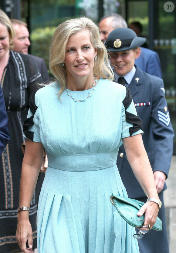 La comtesse Sophie de Wessex à Wimbledon à Londres le 11 juillet 2018.
