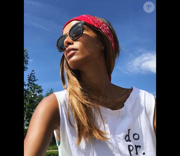 Sonia Rolland en vacances avec ses filles et son mari Jalil Lespert - Instagram, août 2018