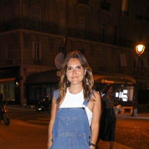 Exclusif - Joyce Jonathan arrive à la soirée Jean-Paul Gaultier "Scandal Discothèque" Party organisée à la Fondation Dosne-Thiers à Paris, le 4 juillet 2018.