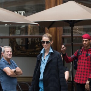 Exclusif - Céline Dion et son danseur Pepe Munoz à Paris, France, le 8 août 2017.