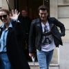 Exclusif - Céline Dion et son danseur Pepe Munoz à Paris, France, le 8 août 2017.