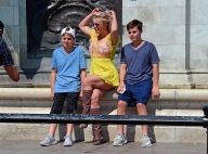 Britney Spears : Touriste avec ses fils devant Buckingham Palace