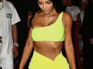 Kim Kardashian : Robe fendue et string apparent en soirée à Miami