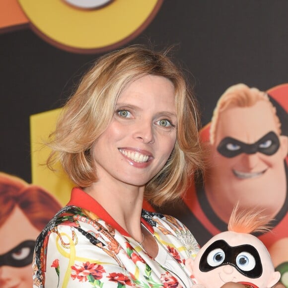 Sylvie Tellier enceinte - Avant-première du film "Les indestructibles 2" au cinéma le Grand Rex à Paris le 17 juin 2018. © Coadic Guirec/Bestimage