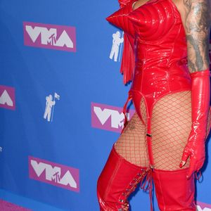 Amber Rose assiste aux MTV Video Music Awards 2018 au Radio City Music Hall à New York, le 20 août 2018.