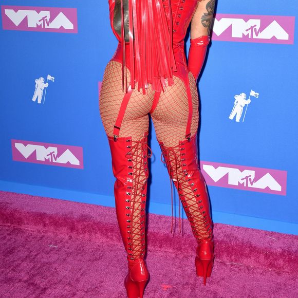 Amber Rose assiste aux MTV Video Music Awards 2018 au Radio City Music Hall à New York, le 20 août 2018.